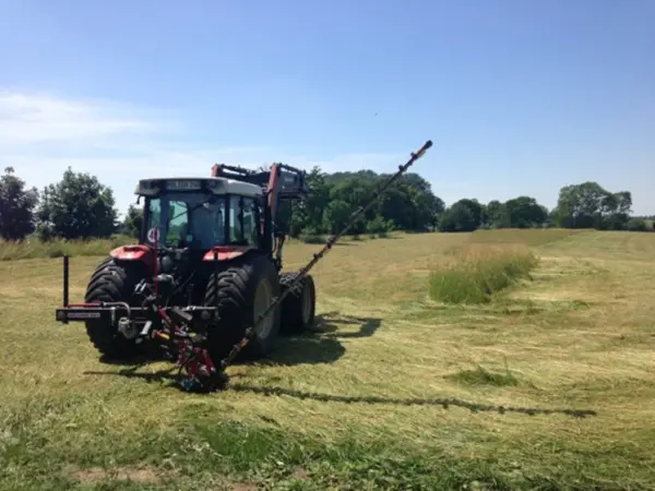 Double-blade mower