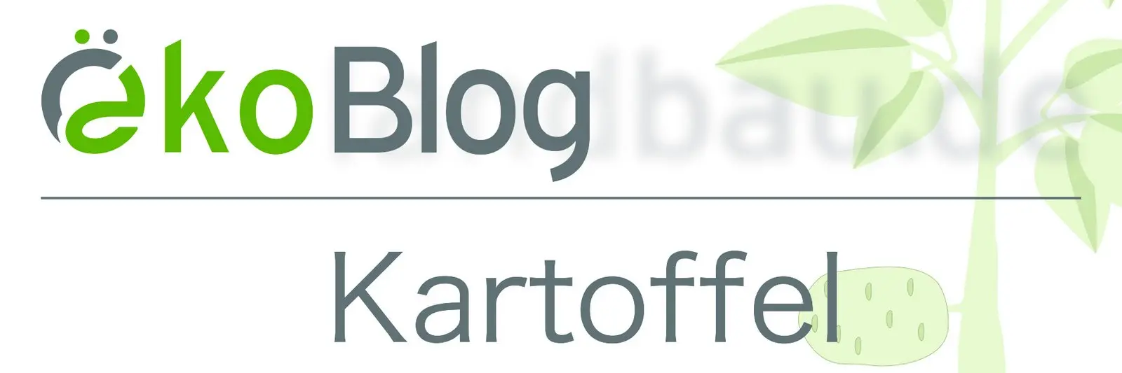 Banner Öko Kartoffelblog 